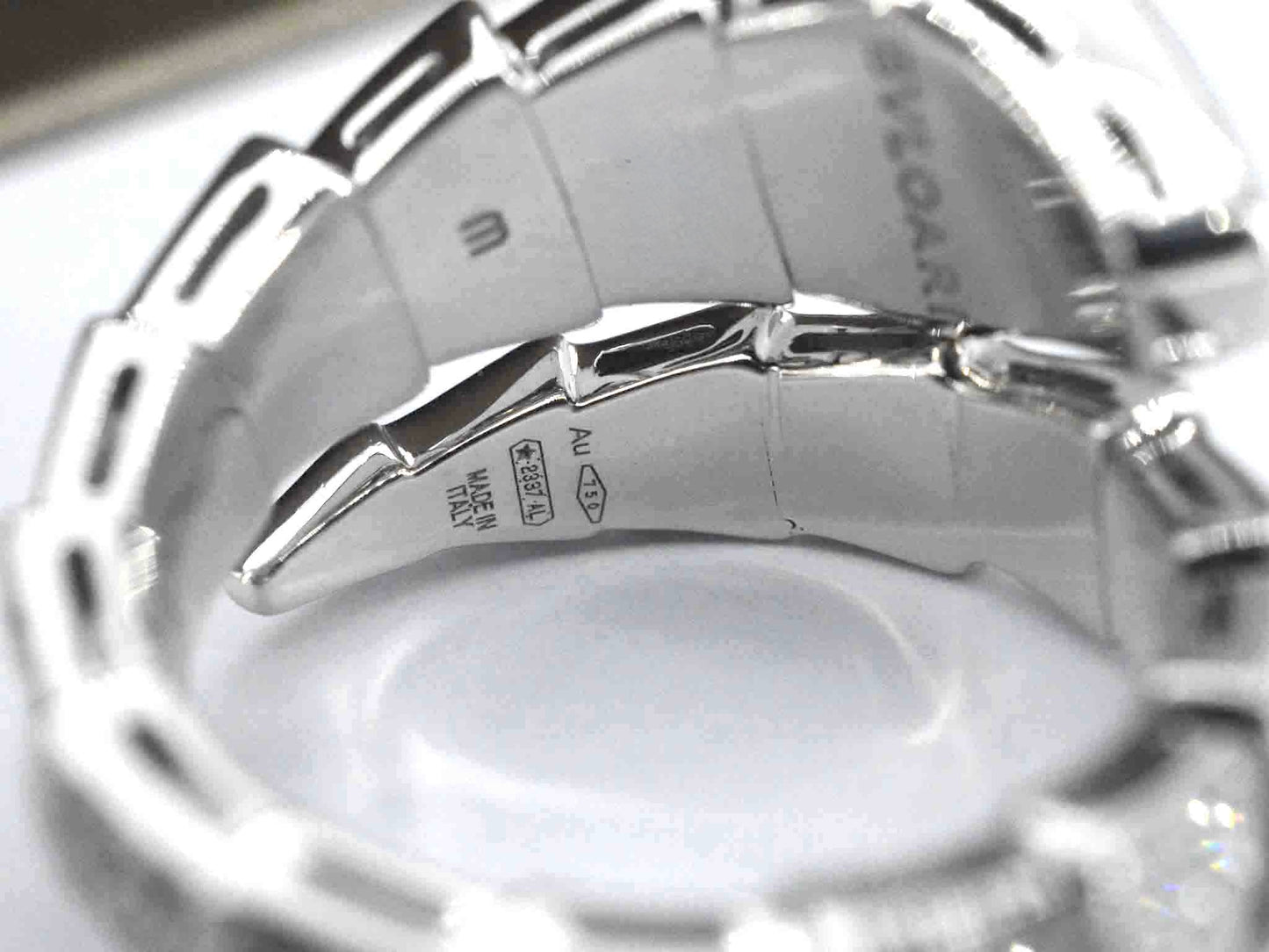 BVLGARI - Serpenti viper ring pave met diamanten