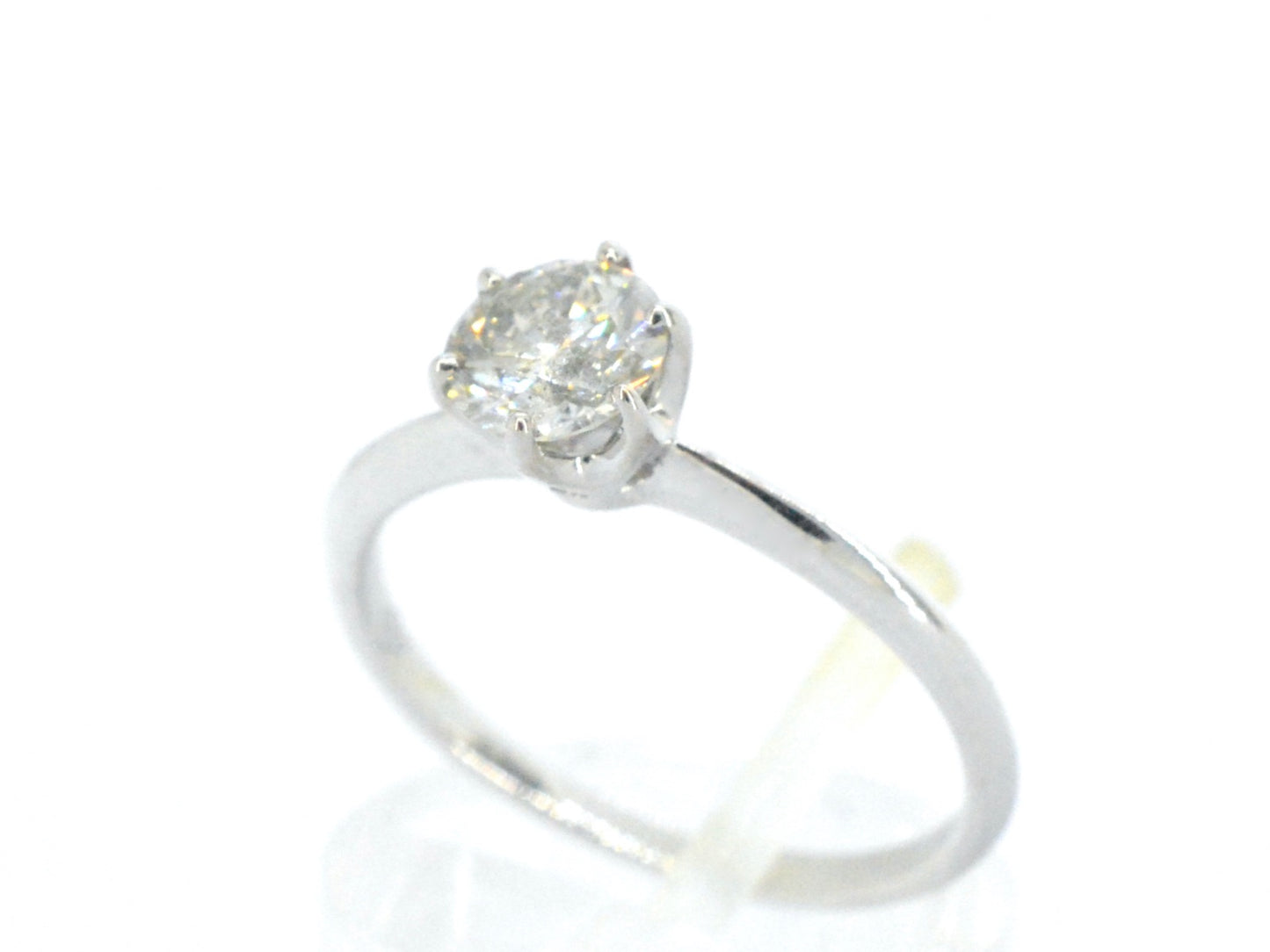Verlovingsring met een diamant van 1.30 carat in 18 carats goud