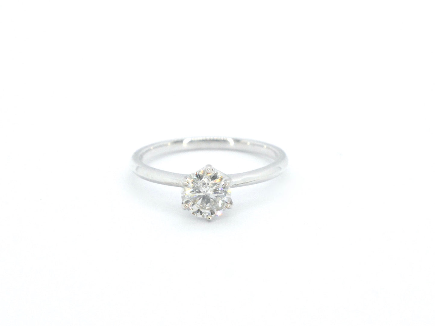 Verlovingsring met een diamant van 1.30 carat in 18 carats goud