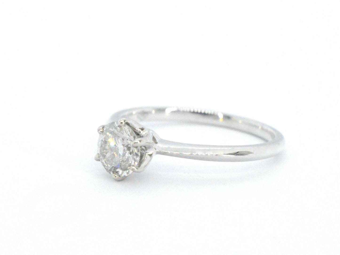 Verlovingsring met een diamant van 1.30 carat in 18 carats goud