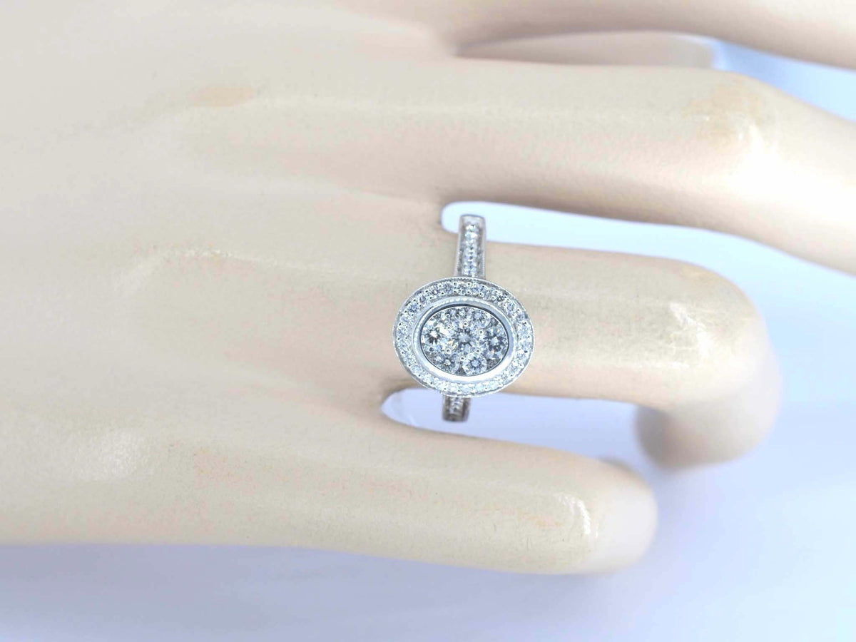 Diamonde - Gouden ring met natuurlijke diamanten