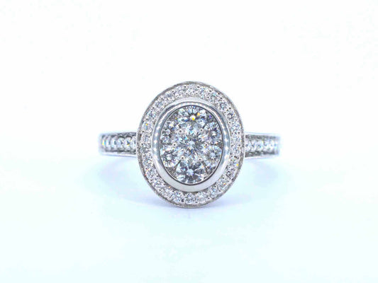 Diamonde - Gouden ring met natuurlijke diamanten