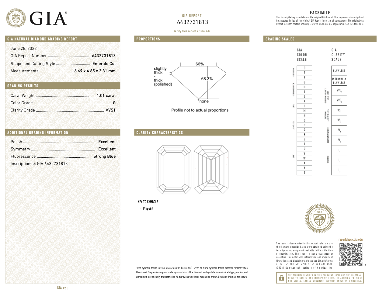 Witgouden entourage ring met een grote emerald diamant