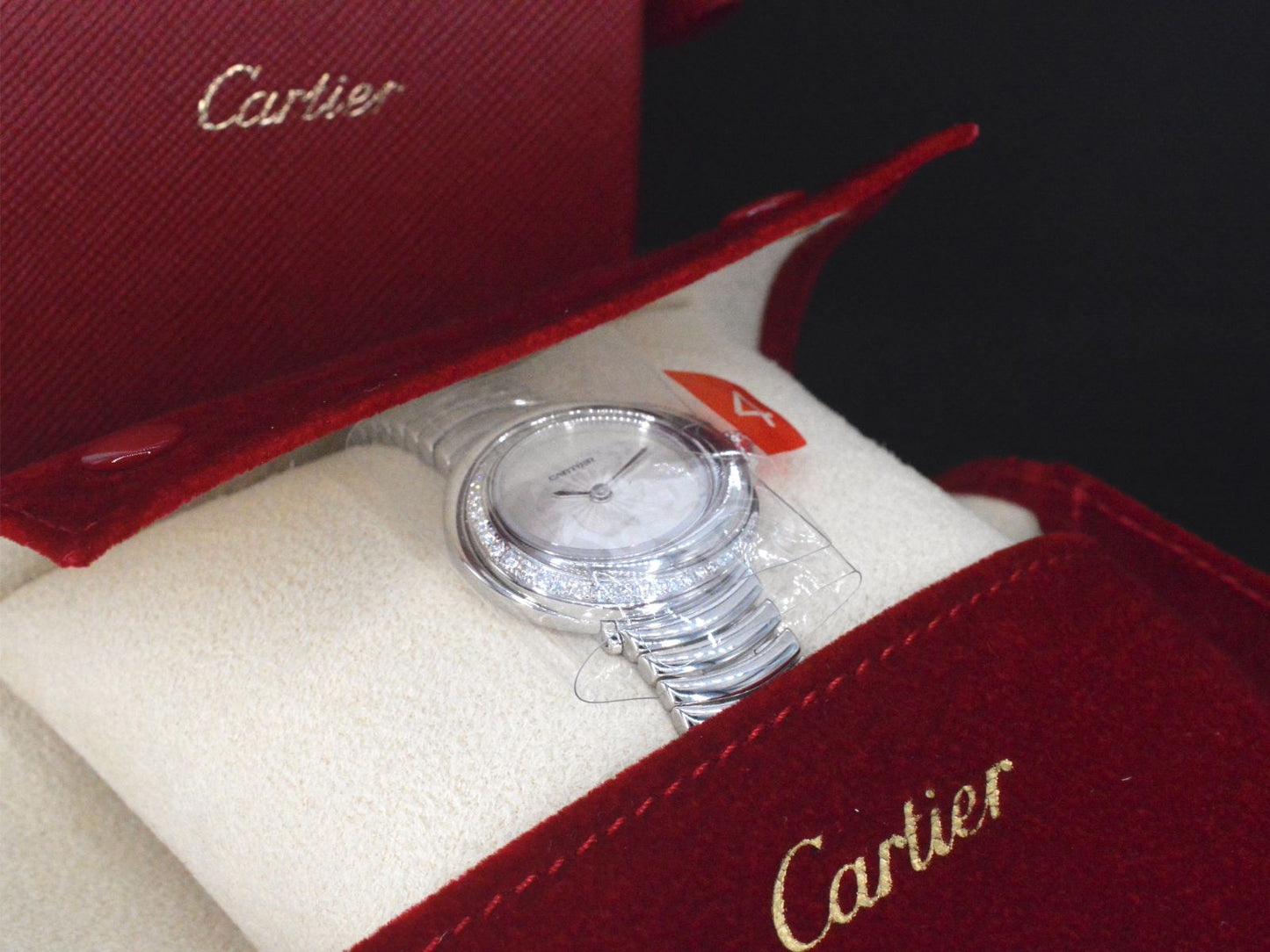 Cartier gouden trinity horloge