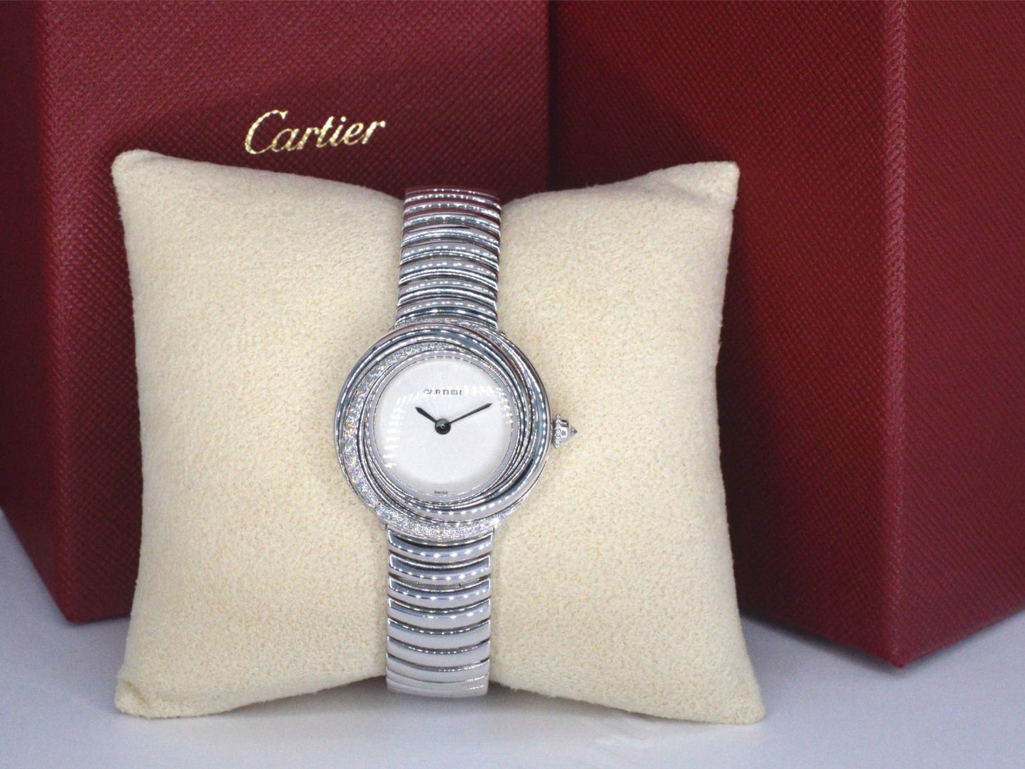 Cartier gouden trinity horloge