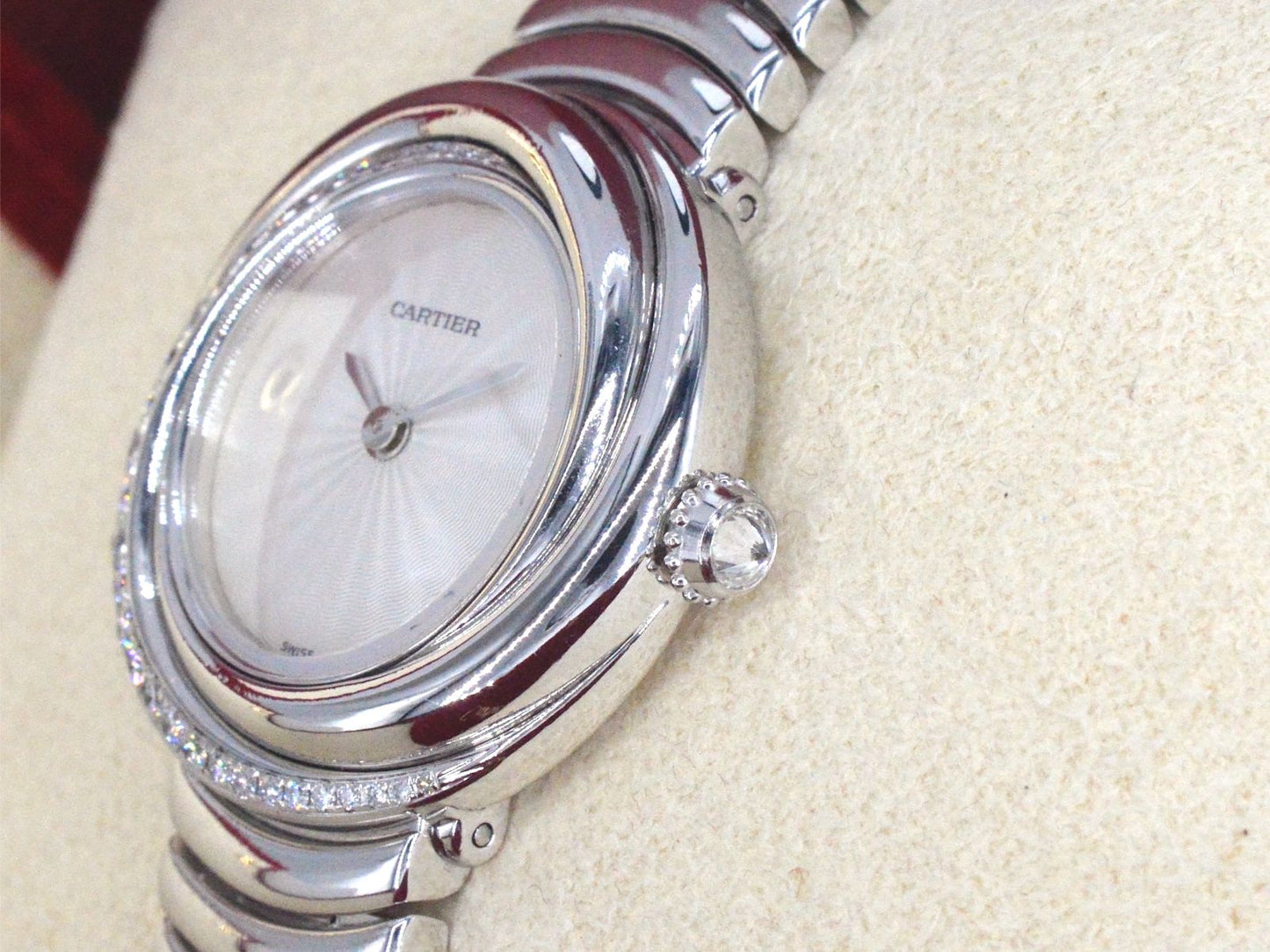 Cartier gouden trinity horloge