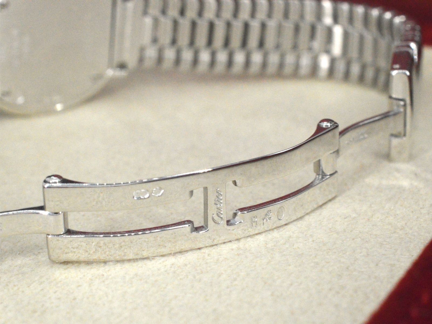 Cartier gouden trinity horloge